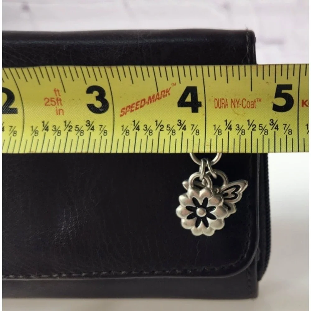 NWT VTG  TR Bentley Black Wallet Multi-Compartment Organizer Cash/CC